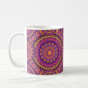 Colourful Mandala Pattern Coffee Mug