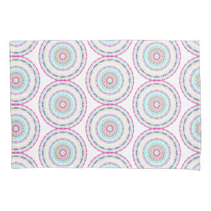 colourful mandala pillowcase