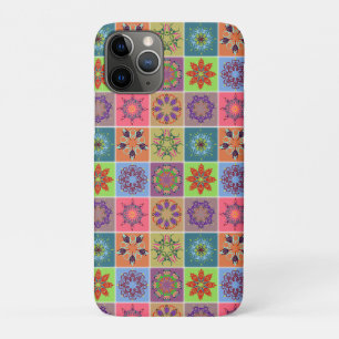 Colourful Mandala Tile Pattern – Boho Geometric Case-Mate iPhone Case