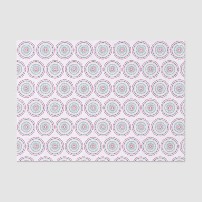 colourful mandala tissue paper (Front)