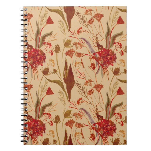 Colourful mandala, vintage ethnic pattern. notebook (Front)