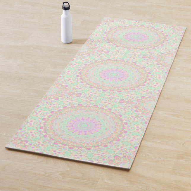 Colourful Mandala Yoga Mat (In Situ)