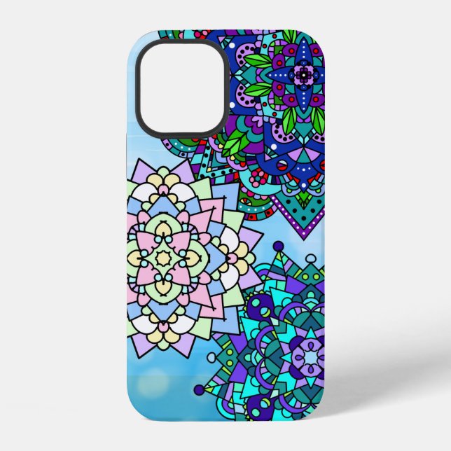 Colourful Mandalas  iPhone Case (Back)