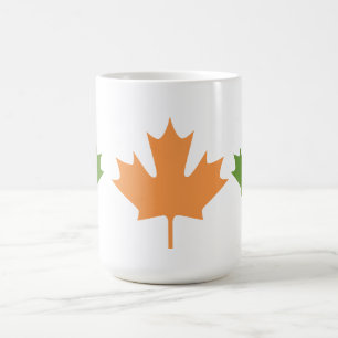 colourful maple leaves - mugs