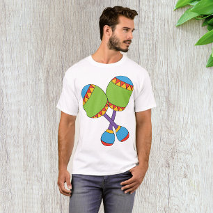 Colourful Maracas Mens T-Shirt