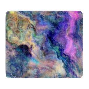 colourful marble cutting board