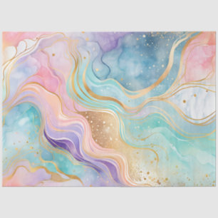 Colourful Marble Ink Art Tissue Paper