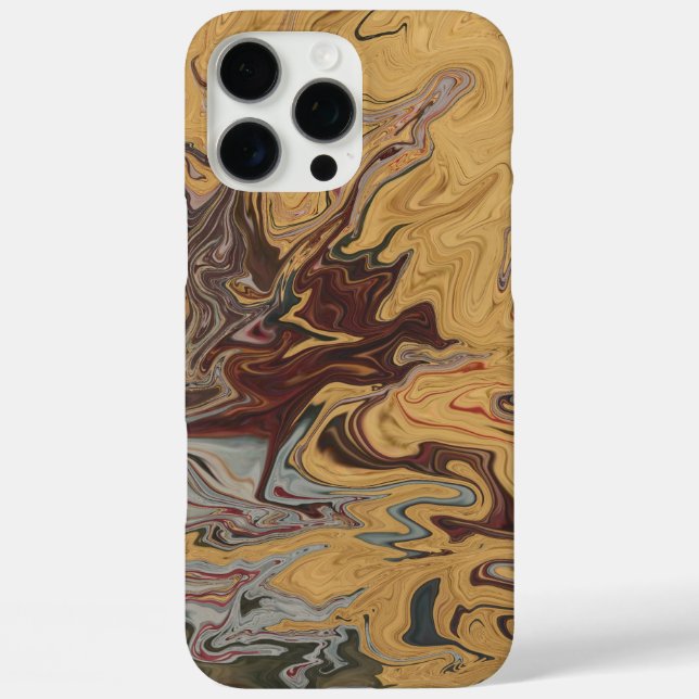 colourful marble - papaer marbling style Case-Mate iPhone case (Back)