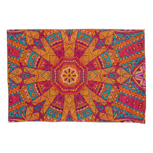 Colourful marble texture, high-resolution interior pillowcase