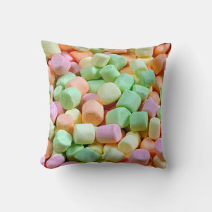 Colourful marshmallows cushion