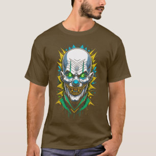Colourful Masked Clown T-Shirt