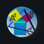 Colourful Mathematics 6 Cm Round Badge<br><div class="desc">Colourful Mathematics button</div>