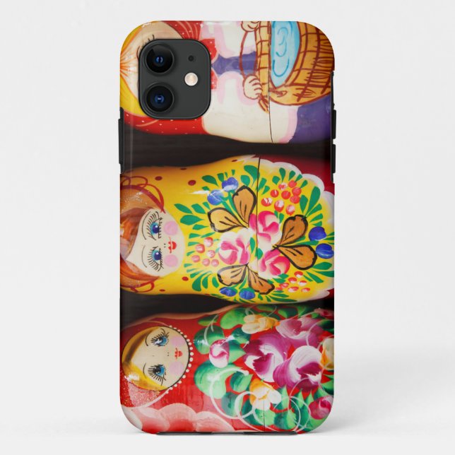 Colourful Matryoshka Dolls Case-Mate iPhone Case (Back)