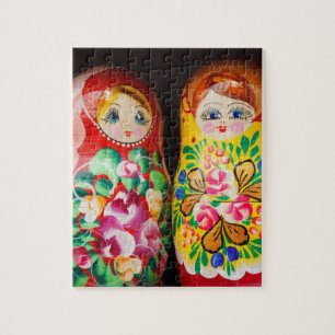 Colourful Matryoshka Dolls Jigsaw Puzzle