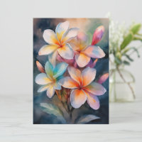Colourful Maui Plumeria