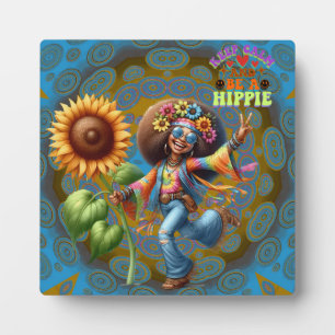 Colourful-Me Hippie Chic Calm Plaque with Easel