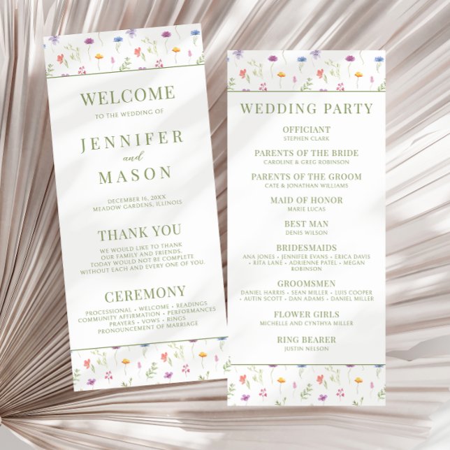 Colourful meadow wildflower floral summer wedding (Creator Uploaded)