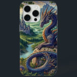 Colourful, Mediaeval Dragon castle iPhone 15 Pro Max Case<br><div class="desc">.</div>