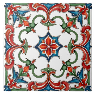 Colourful,Mediterranean,mosaic, Tile