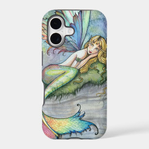 Colourful Mermaid and Carp Fish Fantasy Art
