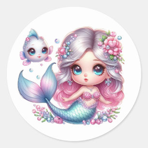 Colourful Mermaid Stickers