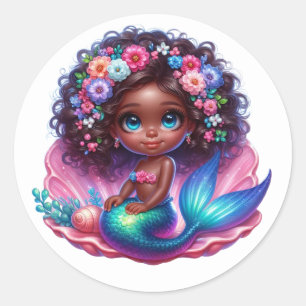 Colourful Mermaid Stickers