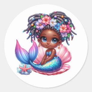 Colourful Mermaid Stickers