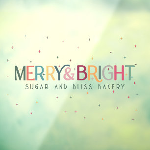 Colourful Merry and Bright Business Name 