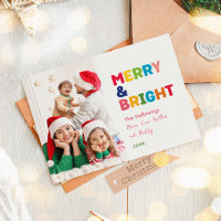 Colourful Merry and Bright One Photo