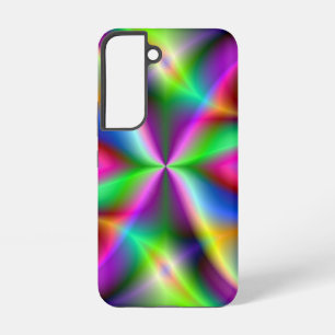 Colourful Metallic Fractal Lustre Samsung Galaxy Case