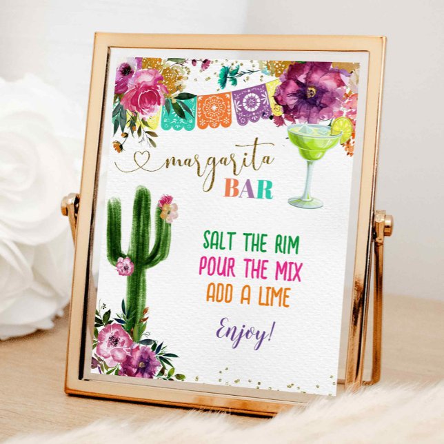 Colourful Mexican Margarita Bar Sign (Creator Uploaded)