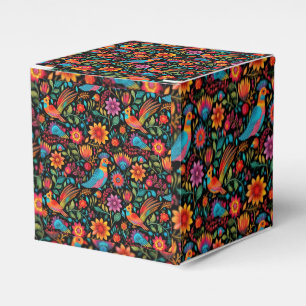 Colourful Mexican pattern Favour Box
