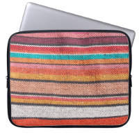 Colourful mexican, peruvian style rug surface clos
