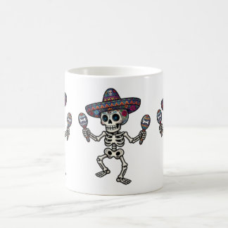 Colourful Mexican Skeleton Coffee Mug