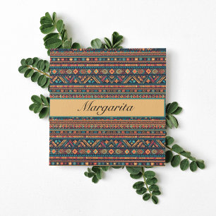 Colourful Mexican style pattern Invitation