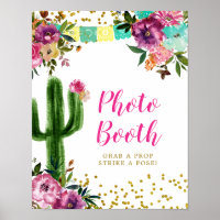 Colourful Mexican Taco bout Love Photo Booth