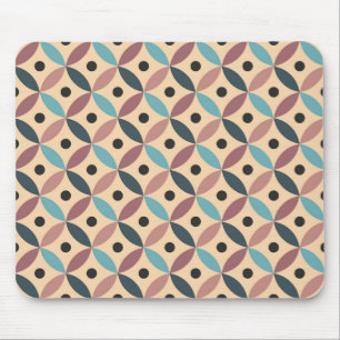 Colourful Mid Century decoration Mouse Pad