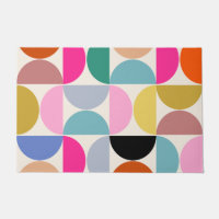 Colourful Mid Century Modern Abstract Pattern