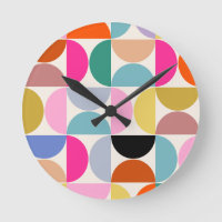 Colourful Mid Century Modern Abstract Pattern