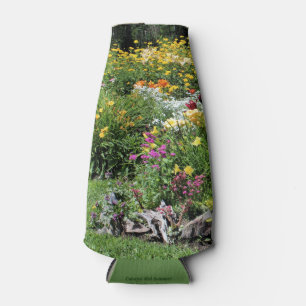 Colourful Mid Summer Gardens Bottle Cooler