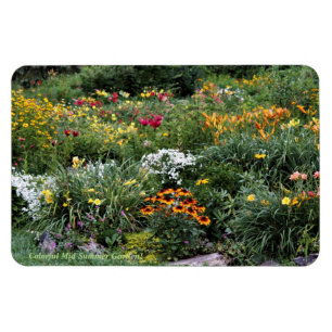 Colourful Mid Summer Gardens! Magnet