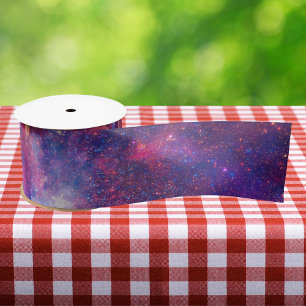 Colourful Milky Way Galaxy Satin Ribbon