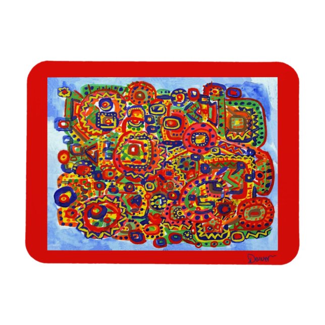 Colourful Mind Magnet (Horizontal)