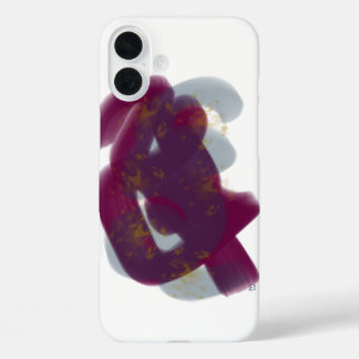 Colourful Minimal Abstract Artwork iPhone 16 Plus Case