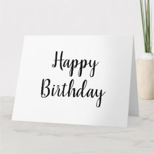 Colourful minimal add your text picture name  card