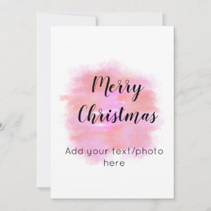 Colourful minimal add your text picture name invitation