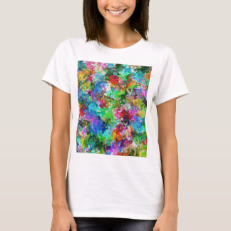 Colourful mix abstract design T-Shirt