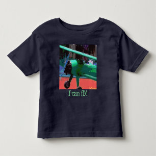 Colourful Model Plane Toddler T-Shirt