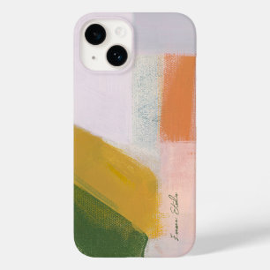 Colourful Modern Abstract Art Custom Name Case-Mate iPhone 14 Case