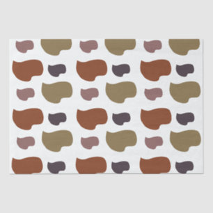 Colourful Modern Abstract Art  Tissue Paper